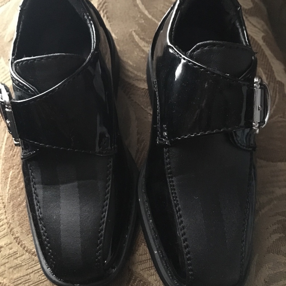 Toddler Black Dress Shoes